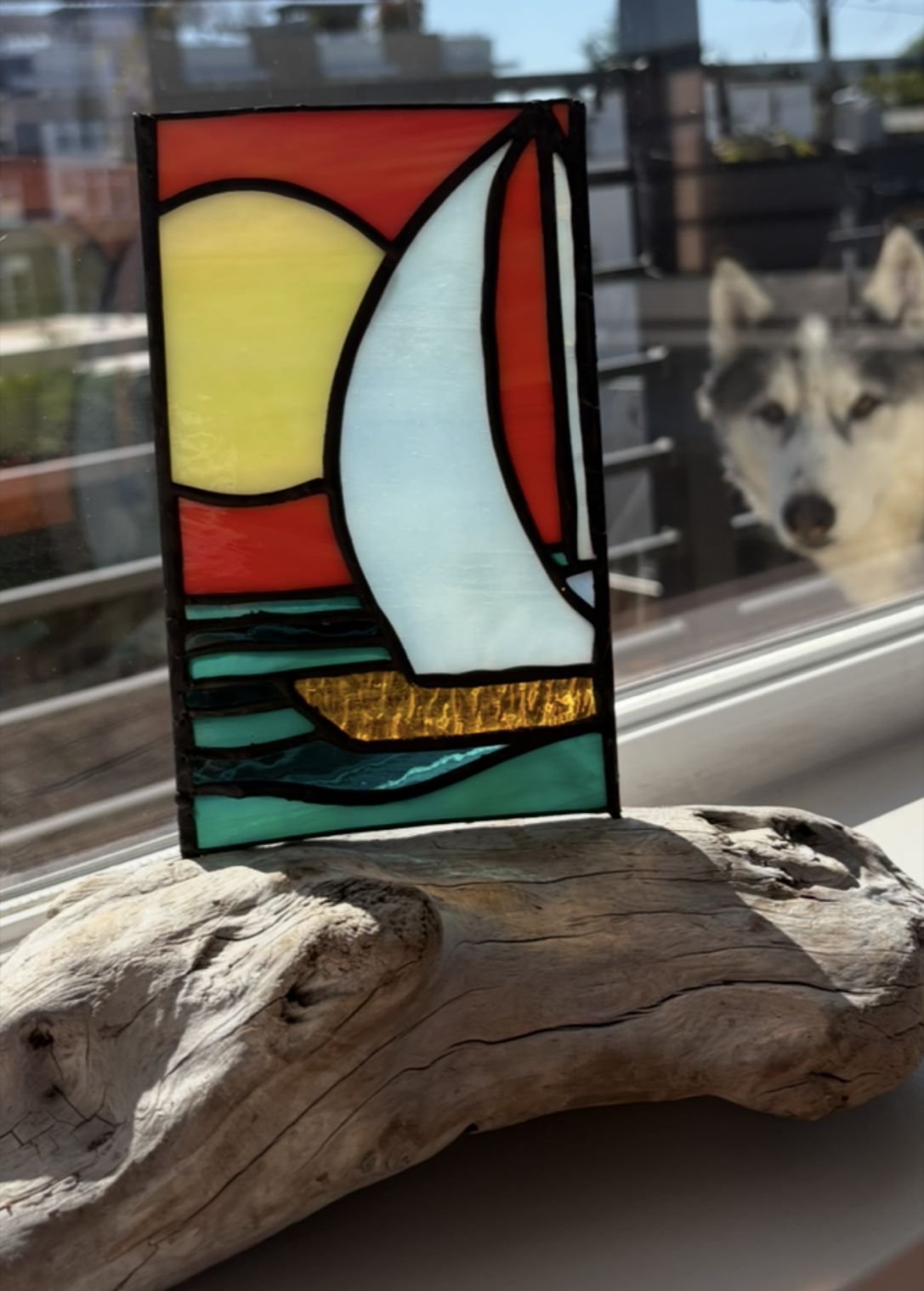 Stained glass piece 6