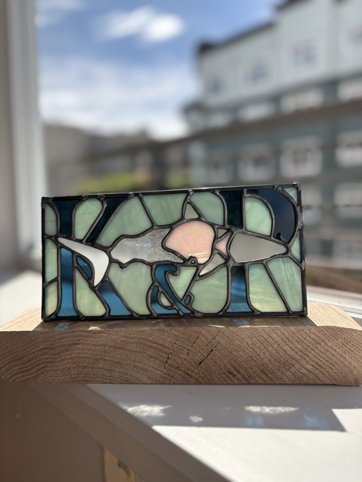 Stained glass piece 9